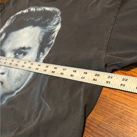 Elvis Presley Vintage T-Shirt 1994 Single Stitch Large Hanes Heavyweight Tag - Picture 2 of 5